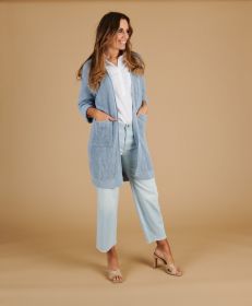 Blauwe jeans damesbroek model Kira Raffaello Rossi