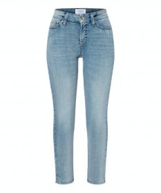 Blauwe jeans damesbroek model Piper Short Cambio