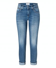 Blauwe damesbroek jeans model Pina Cambio