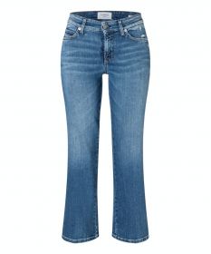 Blauwe damesbroek jeans model Paris Cambio