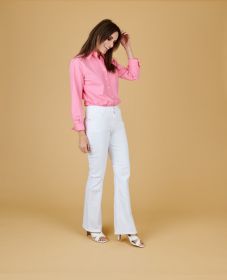 Witte bootcut jeans Riani