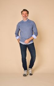 Blauwe jeans Atelier Noterman