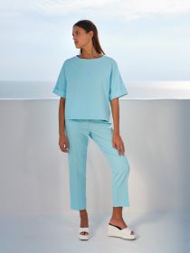 Lichtblauwe broek Senso