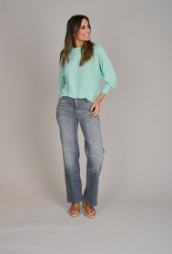 Mint pull met pofmouwen Herzen'S angelegenheit