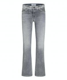 Grijze bootcut jeans model Paris flared Cambio