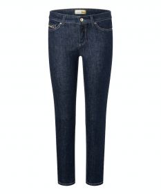Blauwe jeans model Piper cropped Cambio