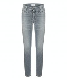 Grijze jeans model parla seam Cambio