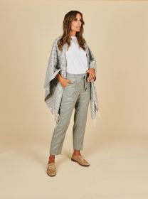 Grijze broek Peserico