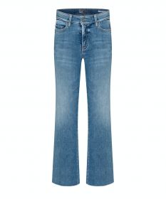 Blauwe jeans model Francesca Cambio