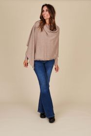 Taupe poncho Repeat