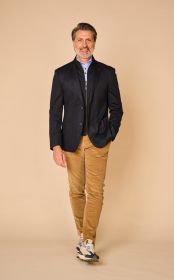 Camel broek in velours Mason's