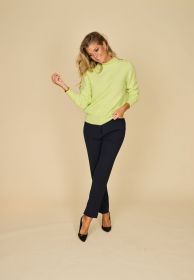 Groene pull Anneclaire