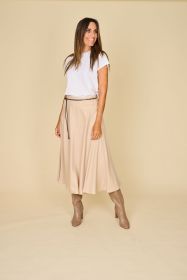 Beige rok Peserico