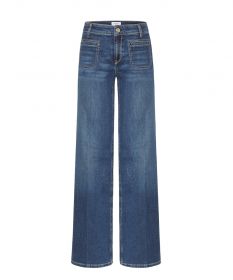 Blauwe jeans model Tess wide leg Cambio