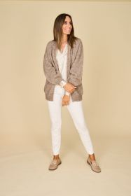 Taupe gilet Des Petits Hauts