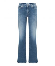 Blauwe jeans model Paris flared Cambio