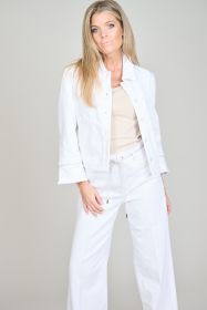 Witte jeansvest Marc Cain