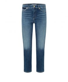 Blauwe jeans model Piper cropped Cambio