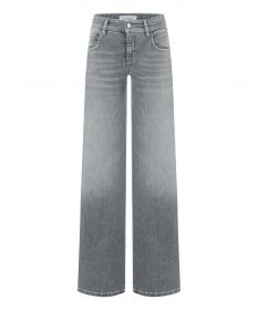 Grijze jeans model Tess wide leg Cambio