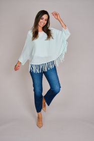 Mint pull met franjes Herzen'S angelegenheit