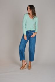 Mint V-hals pull Herzen'S angelegenheit