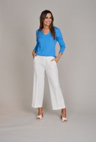 Blauwe V-hals pull Herzen'S angelegenheit