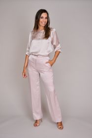 Poederkleurige broek Marc Cain