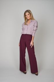 Bordeaux gestreepte bloes Riani