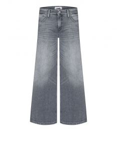 Grijze jeans model Palazzo cropped Cambio