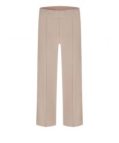Beige broek op elastiek model Cameron Cambio
