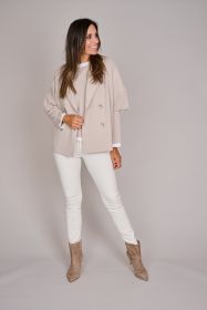 Beige vest Anneclaire