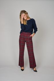 Marine pull met knopen op de schouder Anneclaire