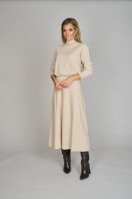 Beige rolkraagpull Riani