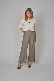 Beige gilet met strik Spoon