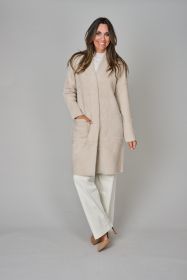Beige lange vest Joseph Ribkoff