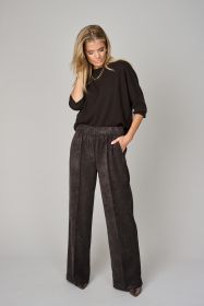 Bruine broek in velours D.Exterior