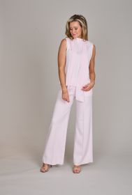 Roze top met losse sjaal Riani