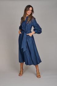 Blauw jeanskleed Riani