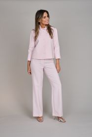 Roze vest met knopen Riani