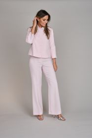 Roze broek met zakken vooraan Riani