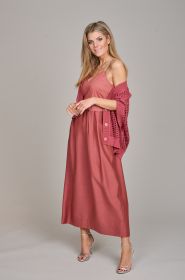 Brique gehaakte gilet Peserico