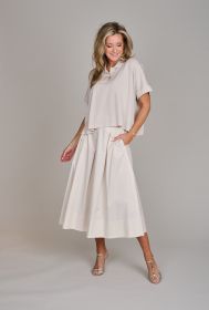 Beige rok Peserico