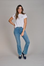 Witte T-shirt ronde hals Ralph Lauren