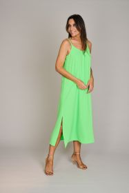 Fluogroen bain soleil kleed Lalotti