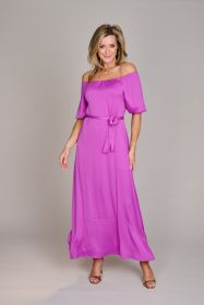 Paars lang kleed Lalotti