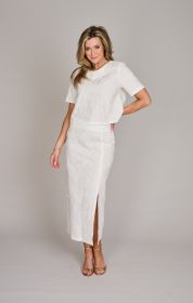 Ecru kanten rok Lalotti