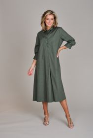 Kaki lang hemdkleed Rosso 35