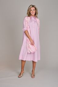 Roze lang hemdkleed Rosso 35