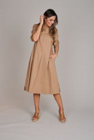 Camel lang hemdkleed Rosso 35