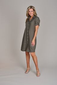 Kaki hemdkleed La Camicia